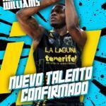 Kenny Williams se une a La Laguna Tenerife Kenny Williams