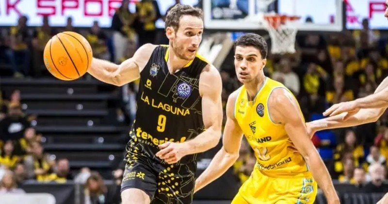 La Laguna Tenerife derrota a Dreamland Gran Canaria y lidera su grupo Marcelinho Huertas Carlos Alocen