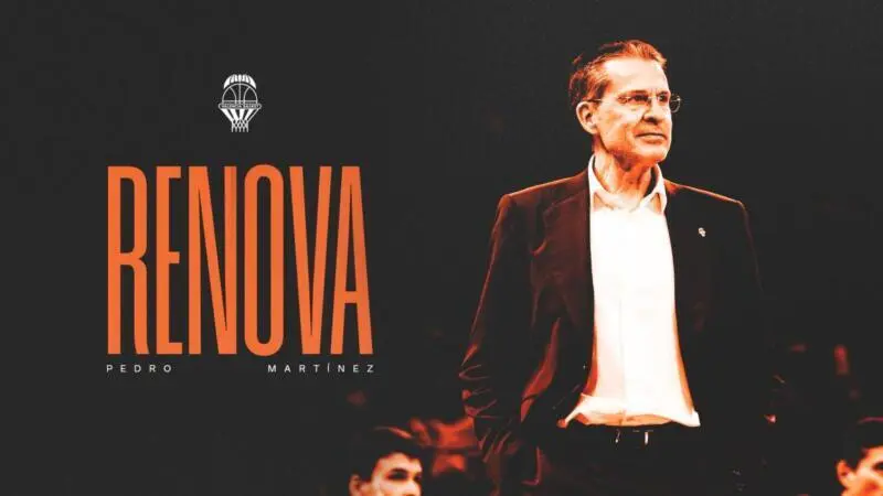 Valencia Basket renueva a Pedro Martínez hasta 2028 Pedro Martinez Renova 1