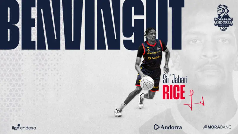 Jabari Rice se une al MoraBanc Andorra Sir Jabari Rice