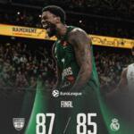 Sylvain Francisco derrota al Real Madrid en Kaunas 87-85 Zalgiris Real Madrid