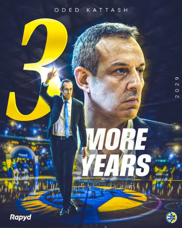 Oded Kattash firma nuevo contrato con el Maccabi 20260409 131220 scaled