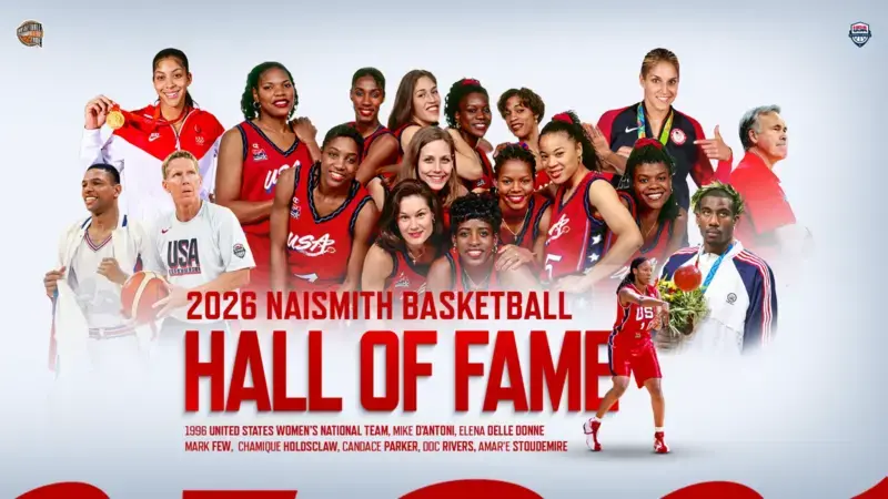 Hall of Fame NBA 2026, nuevos miembros Basketball Hall of Fame Class of 2026