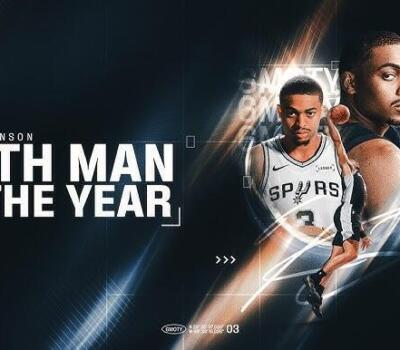 Keldon Johnson Sixth Man Of the Year