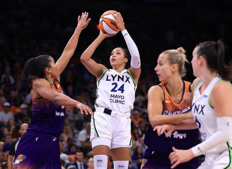 Lynx renueva a Napheesa Collier, 5 veces All-Star Napheesa Collier