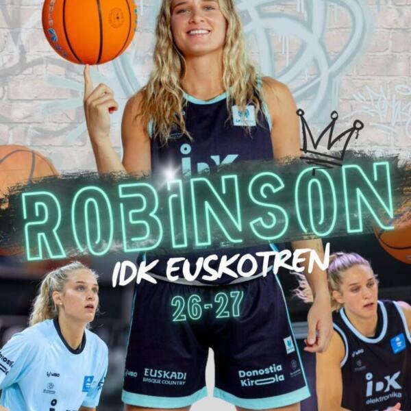 Paige Robinson continuará en IDK Euskotren la próxima temporada