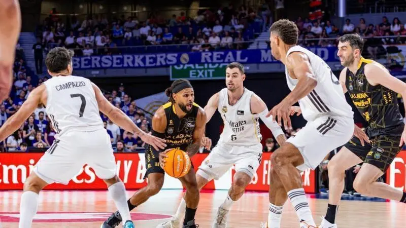 La Laguna Tenerife sorprende al Real Madrid 90-95 Patty Mills
