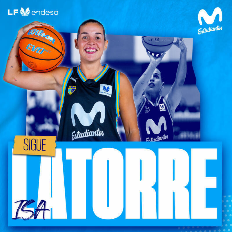 Isa Latorre renueva su contrato por otro año más Isa Latorre