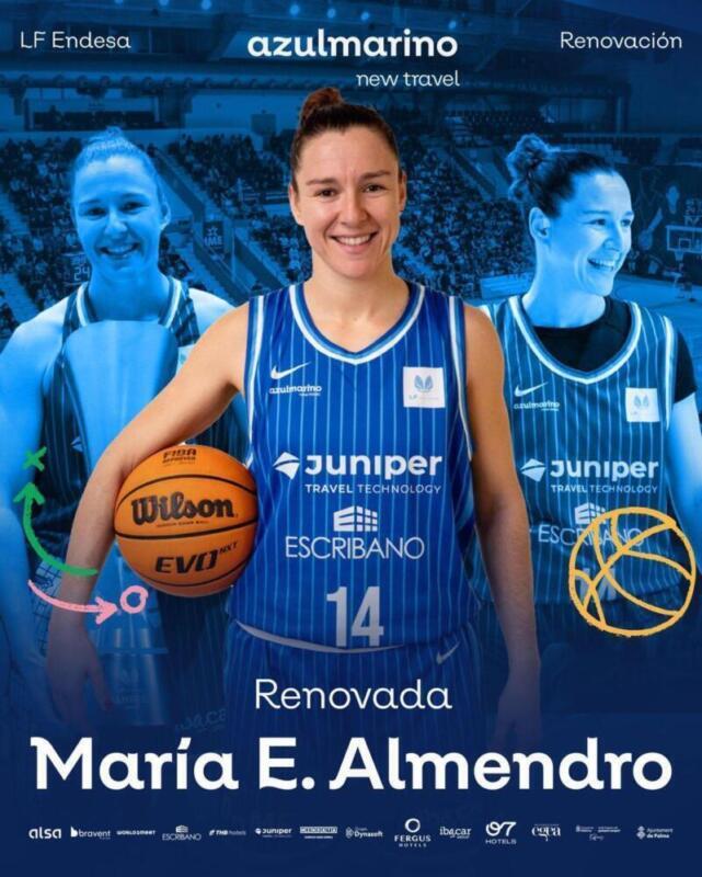 María España sigue liderando el equipo Azulmarino Maria Espana scaled
