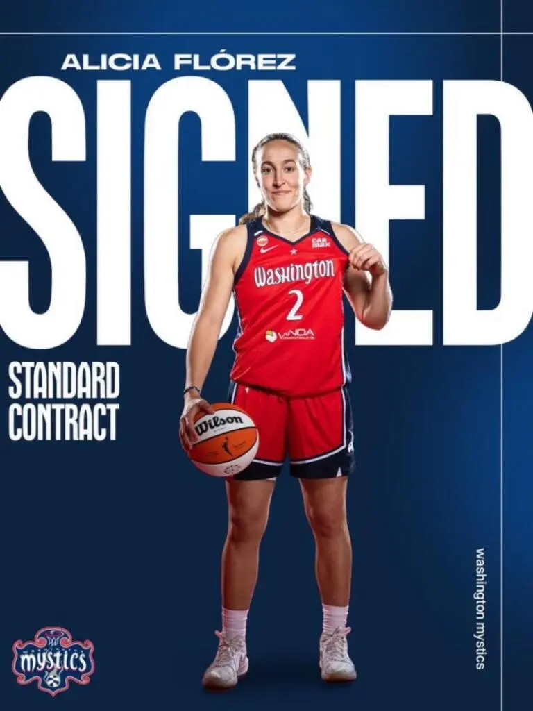 Alicia Flórez destaca en Washington Mystics tras su éxito en la WNBA 20260605 140239