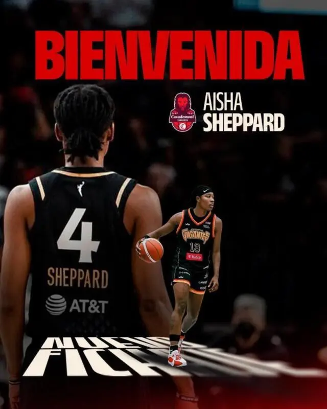 Casademont ficha a Aisha Sheppard, campeona de la WNBA Aisha Sheppard scaled
