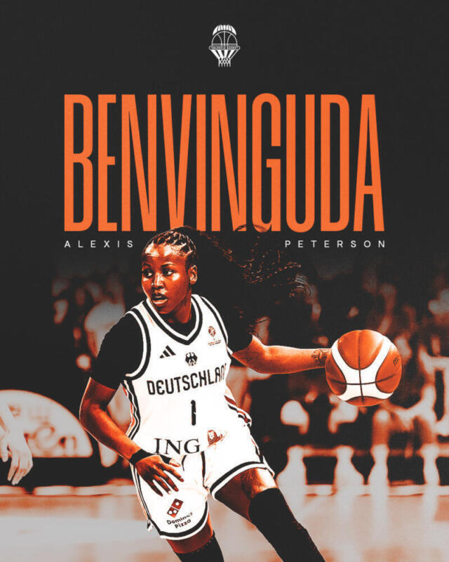 Valencia Basket ficha a la jugadora internacional alemana Alexis Peterson Alexis Peterson scaled