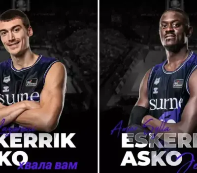 Amar Sylla y Stefan Lazarevic
