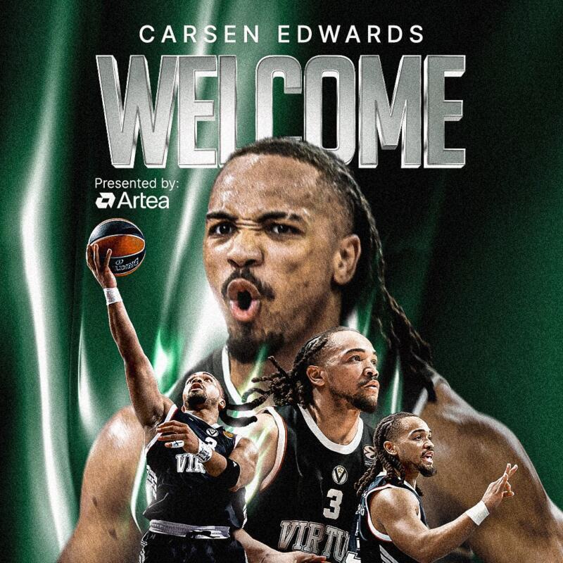 Carsen Edwards ficha por Zalgiris Carsen Edwards