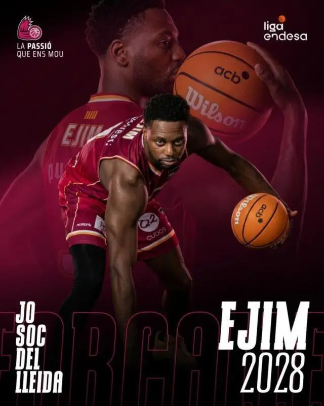 Força Lleida y Melvin Ejim renuevan contrato hasta 2028 Ejim renueva 2028 scaled