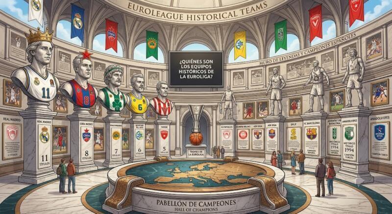 Equipos hisotircos de la Euroliga