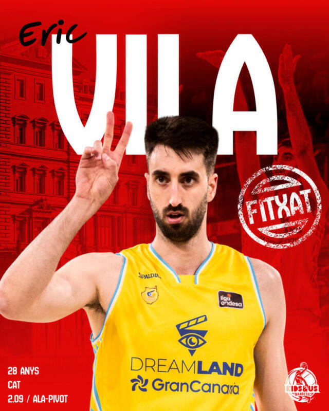 Eric Vila se une al Kids&Us Manresa para la próxima temporada Eric Vila scaled
