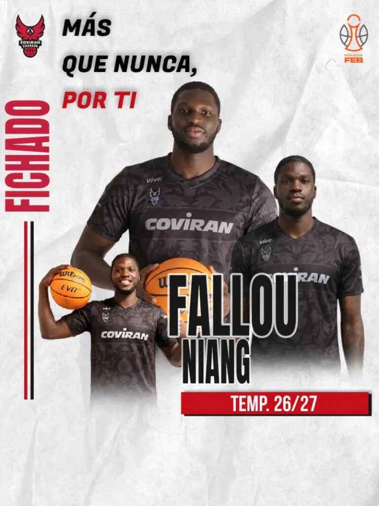 Fallou Niang se une al Coviran Granada como tercer fichaje Fallou Niang