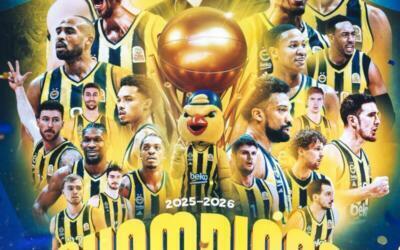 Fenerbahçe Beko campeón de la Basketbol Süper Ligi 2026 Fenerbahce Champions