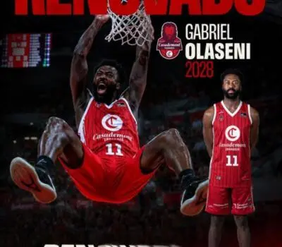 Gabriel Olaseni firma la renovación con Casademont Zaragoza hasta 2028 Gabriel Olaseni