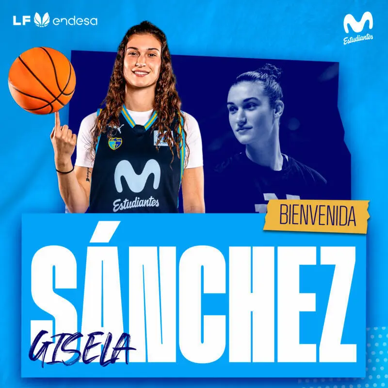 Movistar Estudiantes incorpora a Gisela Sánchez en su plantilla Gisela Sanchez