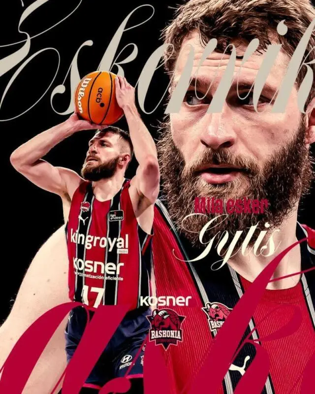 Kosner Baskonia informa sobre la salida de cinco jugadores Gytis scaled