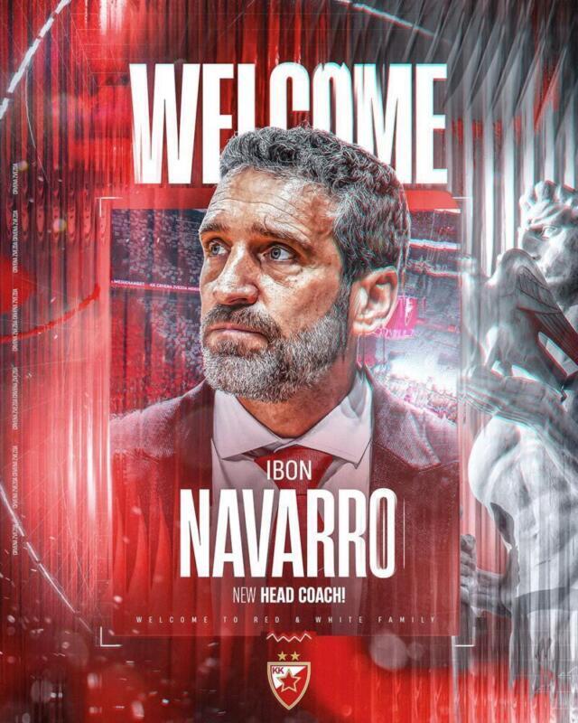 Ibon Navarro es el nuevo entrenador del Crvena Zvezda Ibon Navarro scaled