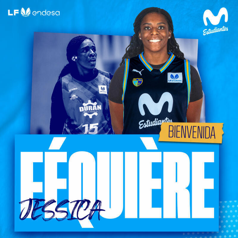 Jessica Féquière se suma al Movistar Estudiantes Jessica Fequiere