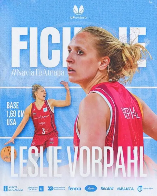Leslie Vorpahl se une al Celta Baloncesto Leslie Vorpahl scaled