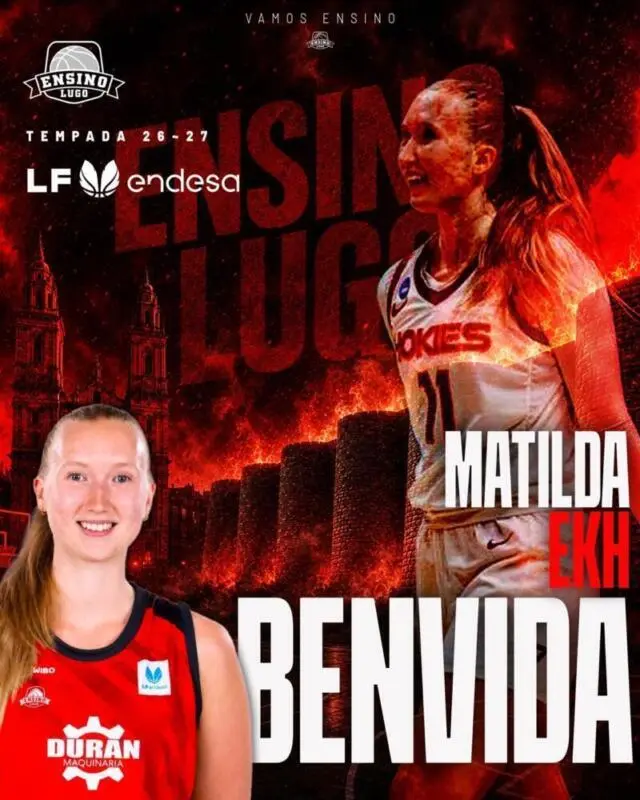 Matilda Ekh se une al Durán Maquinaria Ensino como cuarto fichaje Matilde EKh scaled