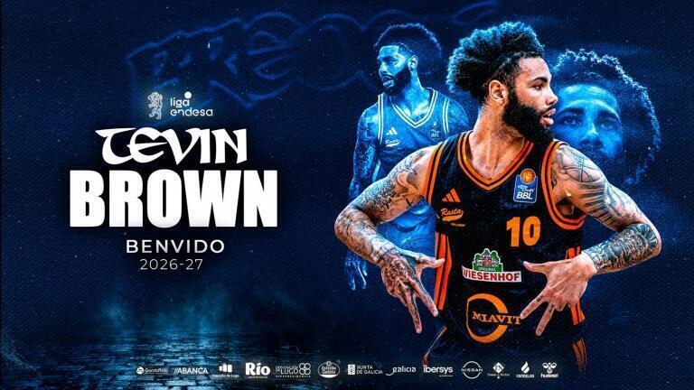 Tevin Brown se une al Río Breogán como nuevo jugador Tevin Brown
