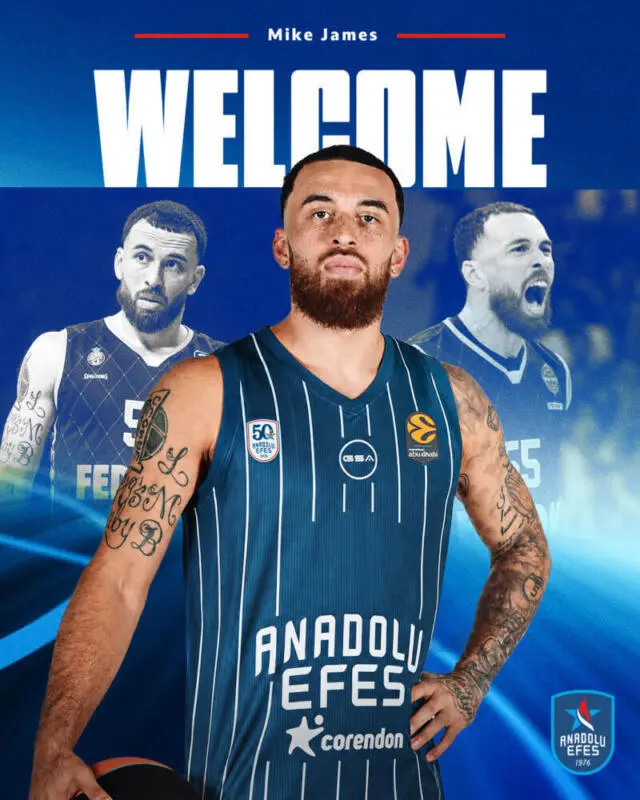 Mike James se une a Anadolu Efes 20260711 110258 scaled