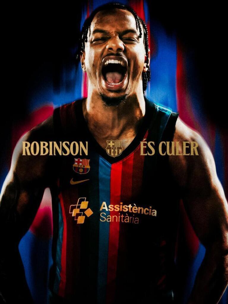 Justin Robinson asume como director de juego del Barça de baloncesto 20260713 120519