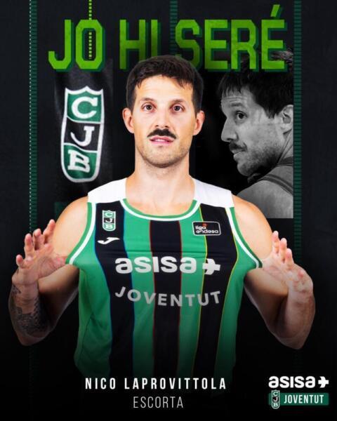 Nico Laprovittola vuelve a unirse al Asisa Joventut 20260716 093121