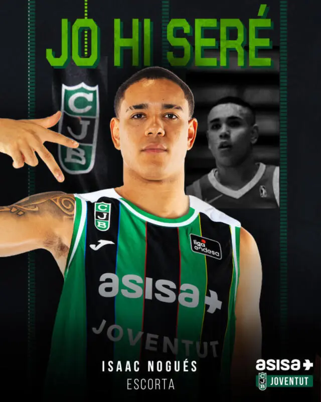 Isaac Nogués regresa al Joventut Isaac Nogues 1 scaled