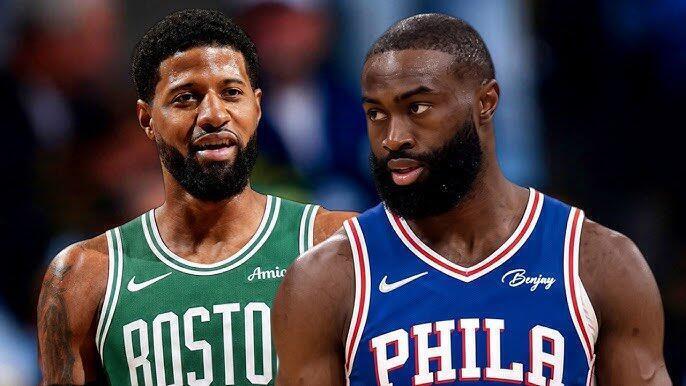 Celtics traspasan a Jaylen Brown a Sixers por Paul George Jaylen Brown Paul George