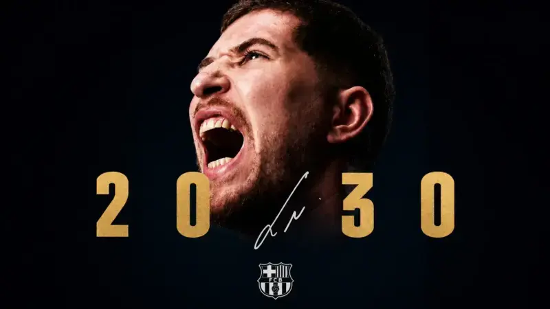 Joel Parra se queda en el Barça hasta 2030 Joel Parra 2030