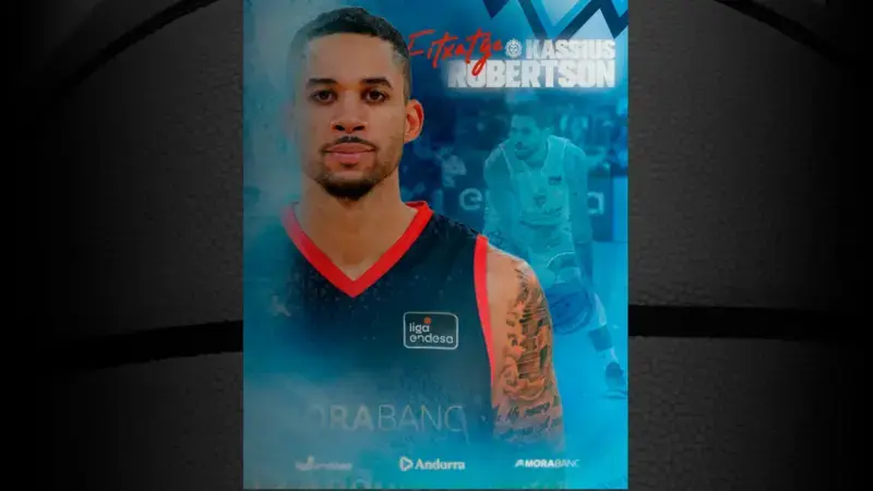 Kassius Robertson se une al MoraBanc Andorra en la ACB Kassius Robertson
