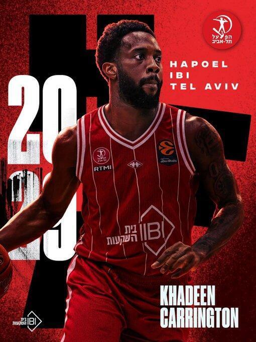 Khadeen Carrington jugará en Hapoel Tel Aviv Khadeen Carrington