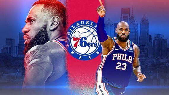 LeBron se incorpora a los Sixers para buscar un campeonato Lebron James