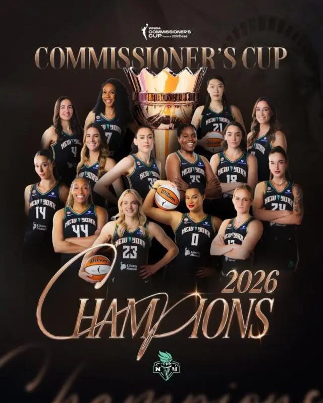 New York Liberty gana la Commissioner's Cup de la WNBA New York Liberty 1 scaled