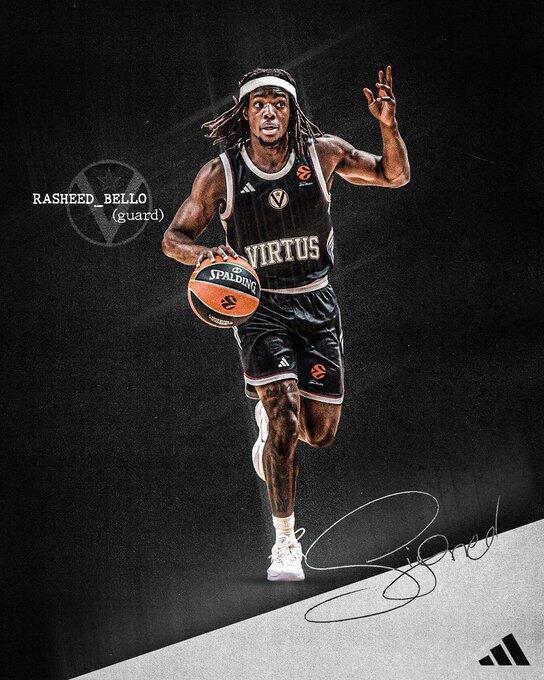 Virtus Bologna incorpora al escolta explosivo Rasheed Bello Rasheed Bello