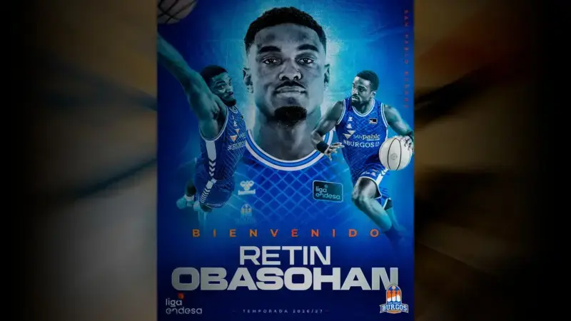 Retin Obasohan mejora el juego del San Pablo Burgos Retin Obasohan