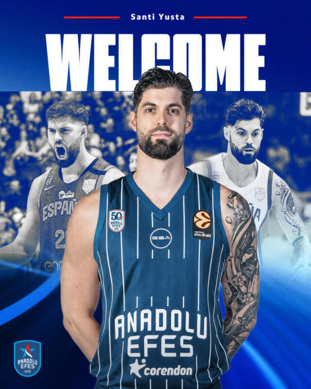Anadolu Efes confirma el fichaje de Santi Yusta Santi Yusta scaled