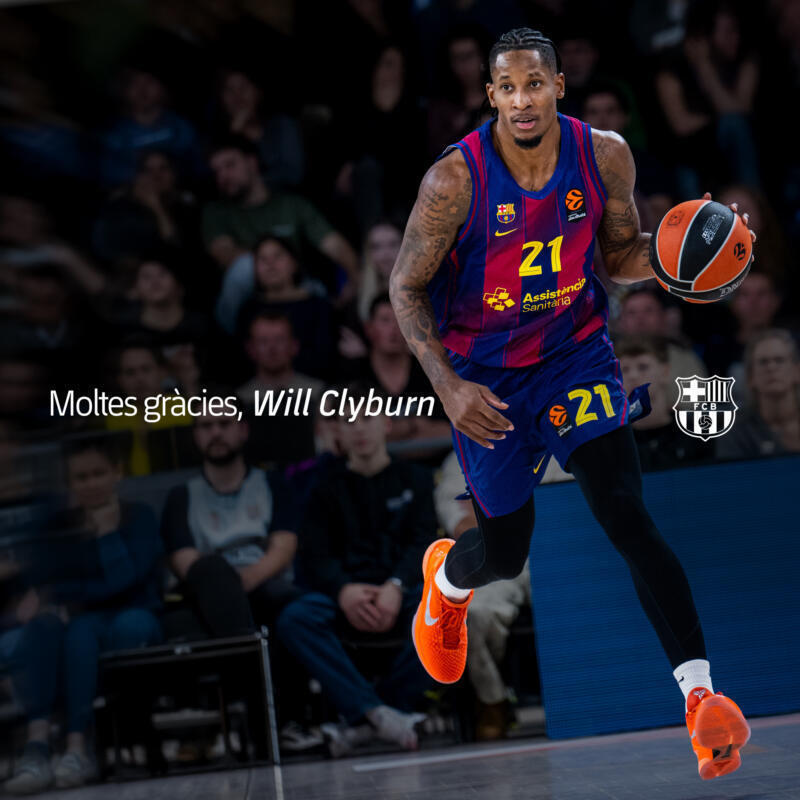 Clyburn deja el Barcelona Will Clyburn
