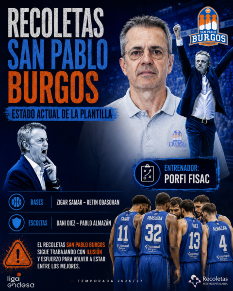 Pablo Almazán seguirá en Recoletas Salud San Pablo Burgos file 00000000c284824386a8e69292115dcd