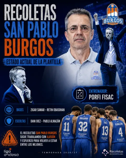 Pablo Almazán seguirá en Recoletas Salud San Pablo Burgos file 00000000c284824386a8e69292115dcd