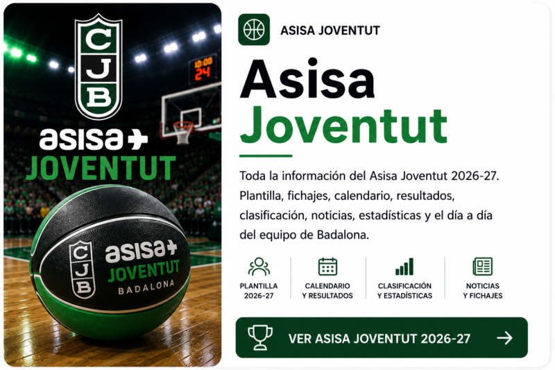 Asisa Joventut ACB 26 27