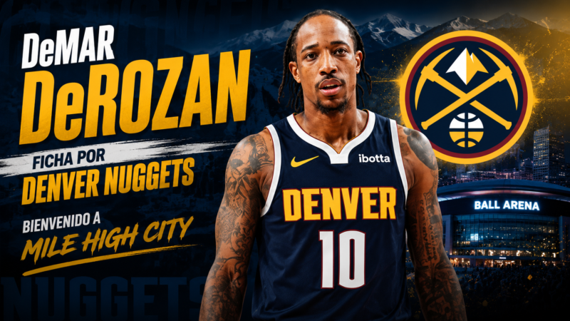 DeMar DeRozan a los Nuggets por el mínimo de veterano DeMar DeRozan Nuggets