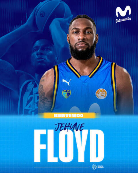 Jehyve Floyd, físico para el juego interior del Movistar Estudiantes Jehyve Floyd